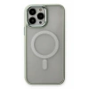 Apple iPhone 14 Pro Max Uyumlu Kılıf Room Magneticsafe Silikon - Su Yeşili