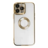 Apple iPhone 14 Pro Max Uyumlu Kılıf Slot Silikon - Gold