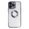 Apple iPhone 14 Pro Max Uyumlu Kılıf Slot Silikon - Mor