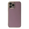 Apple iPhone 14 Pro Max Uyumlu Kılıf Volet Silikon - Mor