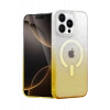 Apple iPhone 14 Pro Max Uyumlu Pummel Shiny Magsafe Kapak - Gold