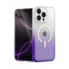 Apple iPhone 14 Pro Max Uyumlu Pummel Shiny Magsafe Kapak - Mor