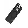 Apple iPhone 14 Pro Max Uyumlu Regal Magsafe Standlı Kapak - Siyah