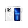 Apple iPhone 14 Pro Uyumlu Kılıf Beta Magneticsafe Silikon - Şeffaf