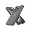 Apple iPhone 14 Pro Uyumlu Kılıf Elegant Kapak - Titan Gri