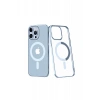 Apple iPhone 14 Pro Uyumlu Kılıf Element Magneticsafe Sert Kapak - Sierra Blue