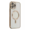 Apple iPhone 14 Pro Uyumlu Kılıf Kross Magneticsafe Kapak - Gold
