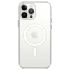 Apple iPhone 14 Pro Uyumlu Kılıf Magneticsafe Şeffaf Silikon - Şeffaf