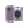 Apple iPhone 14 Pro Uyumlu Kılıf Optimum Silikon - Mor