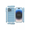 Apple iPhone 14 Pro Uyumlu Kılıf Optimum Silikon - Sky Blue