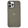 Apple iPhone 14 Pro Uyumlu Kılıf Pc Sert Şeffaf Kapak - Siyah