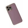 Apple iPhone 14 Pro Uyumlu Kılıf Volet Silikon - Mor