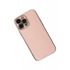 Apple iPhone 14 Pro Uyumlu Kılıf Volet Silikon - Pembe