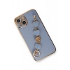 Apple iPhone 14 Uyumlu Kılıf Esila Silikon - Gri