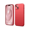 Apple iPhone 14 Uyumlu Kılıf First Silikon - Kırmızı