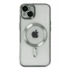 Apple iPhone 14 Uyumlu Kılıf Kross Magneticsafe Kapak - Gümüş