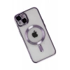 Apple iPhone 14 Uyumlu Kılıf Kross Magneticsafe Kapak - Mor