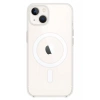 Apple iPhone 14 Uyumlu Kılıf Magneticsafe Şeffaf Silikon - Şeffaf