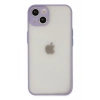 Apple iPhone 14 Uyumlu Kılıf Montreal Silikon Kapak - Mor
