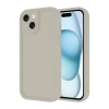 Apple iPhone 14 Uyumlu Kılıf Viera Silikon - Krem