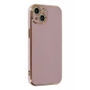 Apple iPhone 14 Uyumlu Kılıf Volet Silikon - Mor