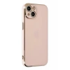 Apple iPhone 14 Uyumlu Kılıf Volet Silikon - Pembe