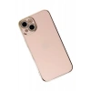 Apple iPhone 14 Uyumlu Kılıf Volet Silikon - Pembe