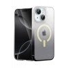 Apple iPhone 14 Uyumlu Pummel Shiny Magsafe Kapak - Siyah