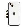 Apple iPhone 14 Uyumlu Shine Kamera Lens - Gold