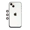 Apple iPhone 14 Uyumlu Shine Kamera Lens - Rainbow
