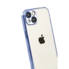 Apple iPhone 15 Lensli Silikon - Açık Mavi
