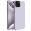 Apple iPhone 15 Plus Uyumlu Kılıf First Silikon - Lila