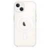 Apple iPhone 15 Plus Uyumlu Kılıf Magneticsafe Şeffaf Silikon - Şeffaf