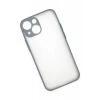 Apple iPhone 15 Plus Uyumlu Kılıf Montreal Silikon Kapak - Gri