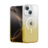 Apple iPhone 15 Plus Uyumlu Pummel Shiny Magsafe Kapak - Gold