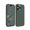 Apple iPhone 15 Pro Kılıf First Silikon - Koyu Yeşil