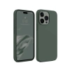 Apple iPhone 15 Pro Kılıf First Silikon - Koyu Yeşil