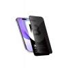 Apple iPhone 15 Pro Max 5D Privacy Diamond Hayalet Cam Ekran Koruyucu
