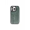 Apple iPhone 15 Pro Max Kılıf Flip Cover - Koyu Yeşil