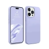 Apple iPhone 15 Pro Max Uyumlu Kılıf First Silikon - Lila