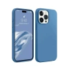 Apple iPhone 15 Pro Max Uyumlu Kılıf First Silikon - Mavi