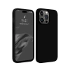 Apple iPhone 15 Pro Max Uyumlu Kılıf First Silikon - Siyah