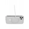 Apple iPhone 15 Pro Max Uyumlu Kılıf Magneticsafe Şeffaf Silikon - Şeffaf