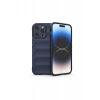 Apple iPhone 15 Pro Max Uyumlu Kılıf Optimum Silikon - Lacivert