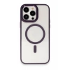 Apple iPhone 15 Pro Max Uyumlu Kılıf Room Magneticsafe Silikon - Derin Mor