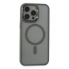 Apple iPhone 15 Pro Max Uyumlu Kılıf Room Magneticsafe Silikon - Gri