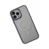 Apple iPhone 15 Pro Max Uyumlu Kılıf Room Magneticsafe Silikon - Sierra Blue
