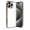 Apple iPhone 15 Pro Max Uyumlu Lensli Silikon - Titan Gri