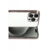 Apple iPhone 15 Pro Max Uyumlu Lensli Silikon - Titan Gri