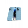 Apple iPhone 15 Pro Uyumlu Kılıf Optimum Silikon - Sky Blue